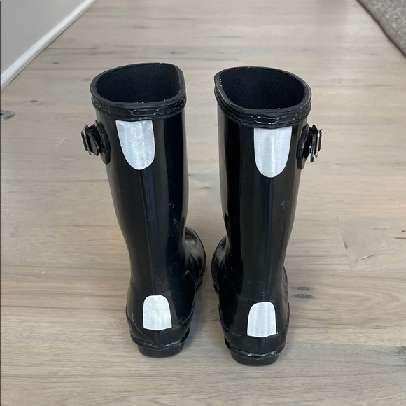 Hunter Glossy Black Waterproof Boots - Picture 3 of 5